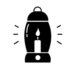 vector illustration of a latern