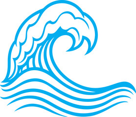 vector illustration of an abstract background with waves