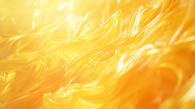 Bright sunny yellow abstract background with fast-moving 3d lines in lemon orange tones featuring a dynamic and fresh design ideal for modern business banners, sale events, holiday promotions, hallowe