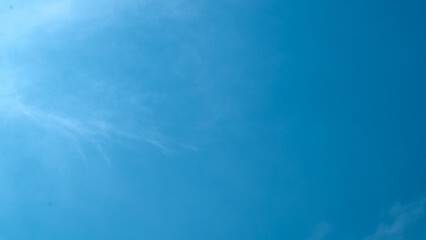 blue sky with clouds