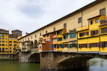 Plexiglas schilderij view of Florence with Arno river   © antomat