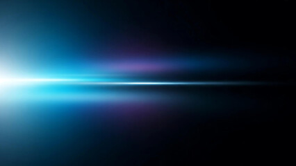 Stunning Blue Light Beam Abstract Background
