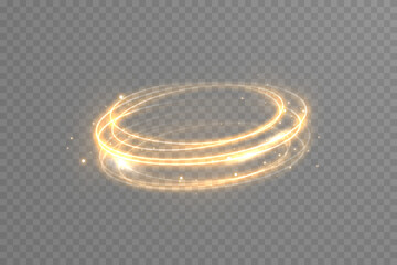 Colorful neon rings orbit in symmetry. Magic flash explodes in transparent beam. Golden line glows like solar ribbon. Luminous spark swirls in ethereal cyclone.