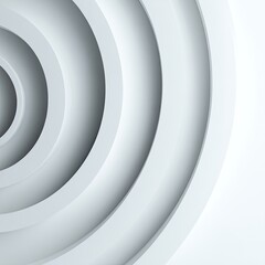 Abstract Concentric Circles Graphic Design