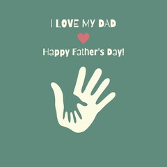 Green Modern Father's Day Instagram Post