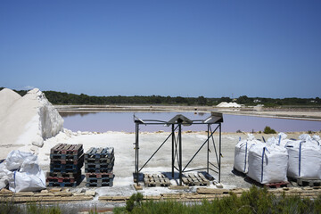 sea ​​salt mining in Mallorca