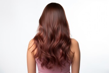 Naklejka premium Ombre hair portrait adult woman.