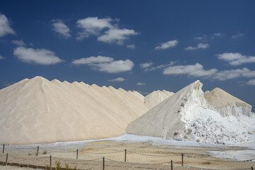 pyramid of salt in Mallorca