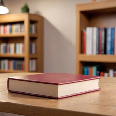 Vintage library with shelves full of old books and literature &mdash; symbolizing knowledge, education, reading, and the wisdom of learning.