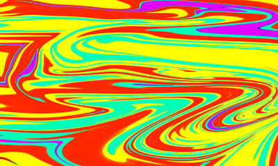 Colorful Abstract Liquid Swirl Pattern Background