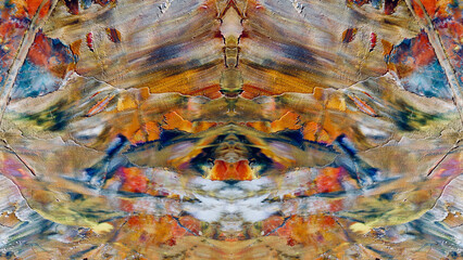 Abstract art background . Hand painting artwork on canvas .