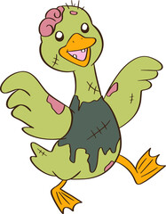 Zombie goose Halloween costume