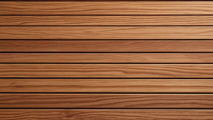 Fototapeta premium Close-up view of a horizontal wood plank pattern.