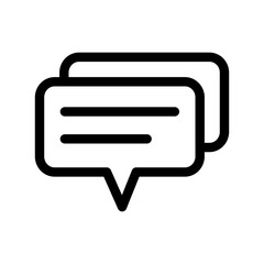 Bubble speech icon design template SVG