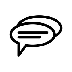 Bubble speech icon design template SVG