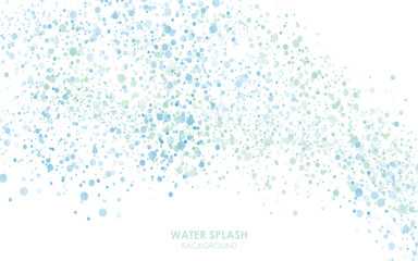 abstract background colorful water splash concept vector design