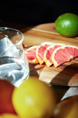 調理しているところ	