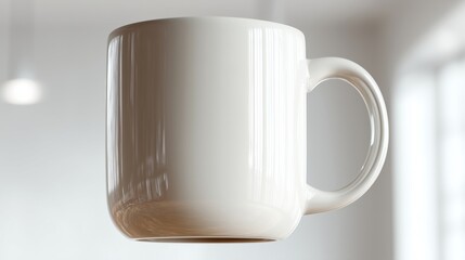 White Ceramic Coffee Cup