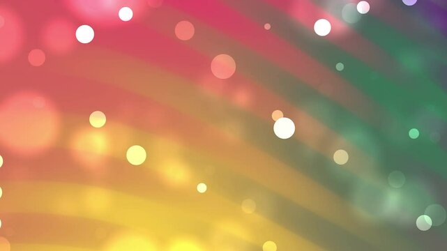 Abstrakcyjne tło z rozmytymi kolorowymi światłami i bokeh