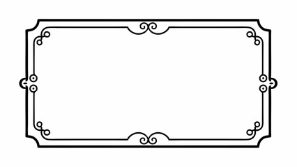 frame for photo or invitations