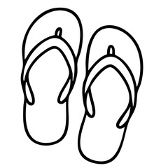 Flip flops Outlines