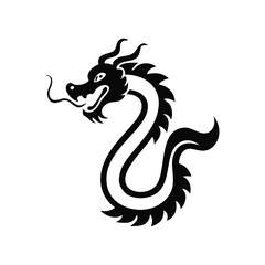 Year Of The Dragon Vector Chinese Style Zodiac Symbol Isolated.