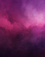 Fototapeta premium Vibrant Purple and Pink Watercolor Cloud Texture for Abstract Backgrounds