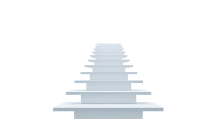 Photo of staircase steps isolated on transparent background.png