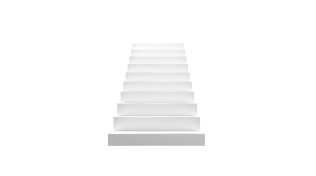 Photo of staircase steps isolated on transparent background.png