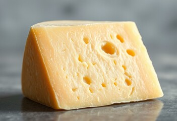 Aged parmesan cheese with crystalline texture