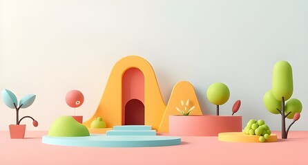 easter eggs and tulips