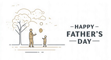 Obraz premium father day