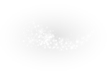  Bokeh light effect background Png. Christmas glowing dust background. Glowing light with confetti bokeh light. Png Crystal flare. PNG dust background. Light effect. Rainbow Light and white dust.
