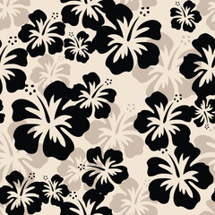 Seamless vintage floral pattern with blooming multicolored flowers, soft natural leaves, and hand-drawn botanical details. Perfect for fabric, wallpaper, wrapping paper, and home décor items 