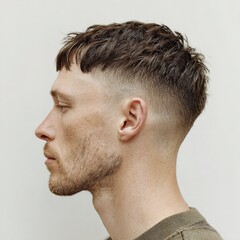 Explore the latest men's haircut trends: a stylish guide to textured crop and fade hairstyles now