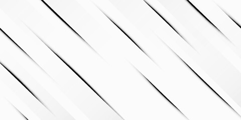 Obraz premium Abstract white background. Minimal geometric white light background