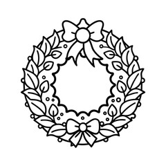 Vector Wreath of Flowers – Floral Circle Decoration for Invitations and Design