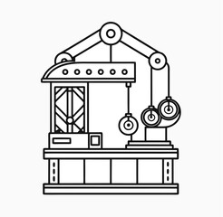 Obraz premium crane
