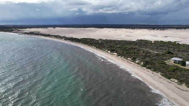 Lancelin, Australia &ndash; June 2, 2025: The Sand Dunes and Beaches of Lancelin Western Australia