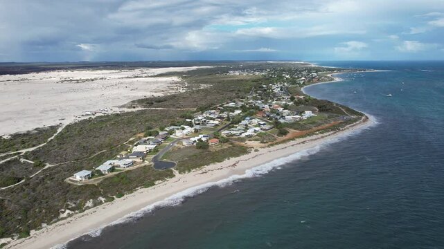Lancelin, Australia &ndash; June 2, 2025: The Sand Dunes and Beaches of Lancelin Western Australia