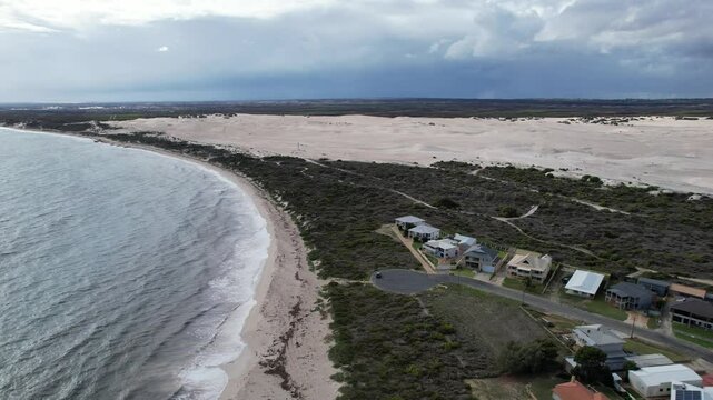 Lancelin, Australia &ndash; June 2, 2025: The Sand Dunes and Beaches of Lancelin Western Australia