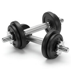 dumbbell isolated on white background
