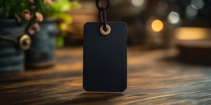 Modern tags mockup with creative design for labeling branding organization decoration digital art AI generated art