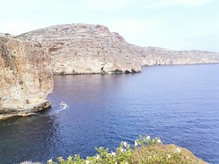 05.21.2025 View of the Mediterranean Sea from the mountainous area of Malta