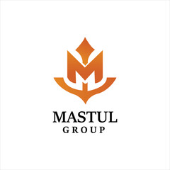 Mastul Group Anchor Flame Logo - Stability & Growth Corporate Brand