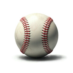Baseball isolated on white background
