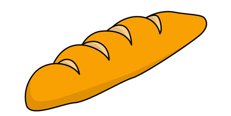 Golden Brown Loaf of Bread Freshly Baked From the Oven
