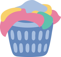 Dirty clothes illustration