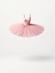 Elegant rose gold sequined bodysuit floats gracefully against a clean, bright white backdrop.