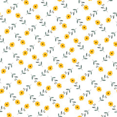 Shawl, shawl, floral pattern on grass, fabric, nature, background